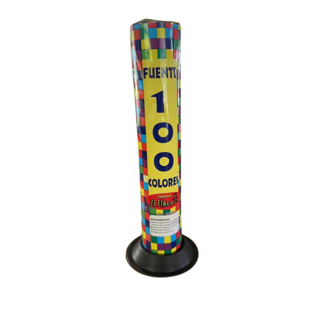 fuente 100 colores