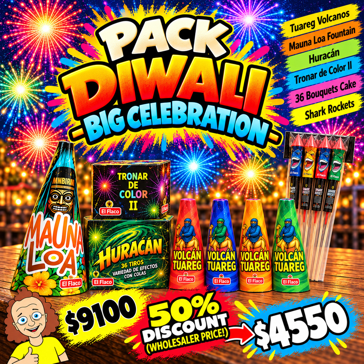 Pack Diwali_ Gran Celebración Waldía